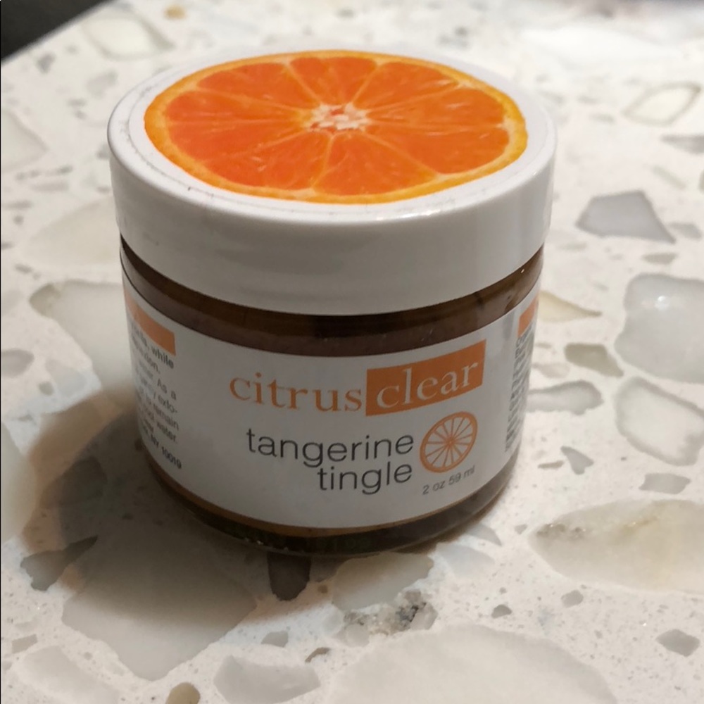 Citrus Clear face exfoliater/mask